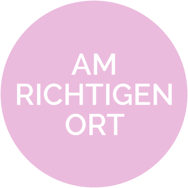 Am richtigen Ort